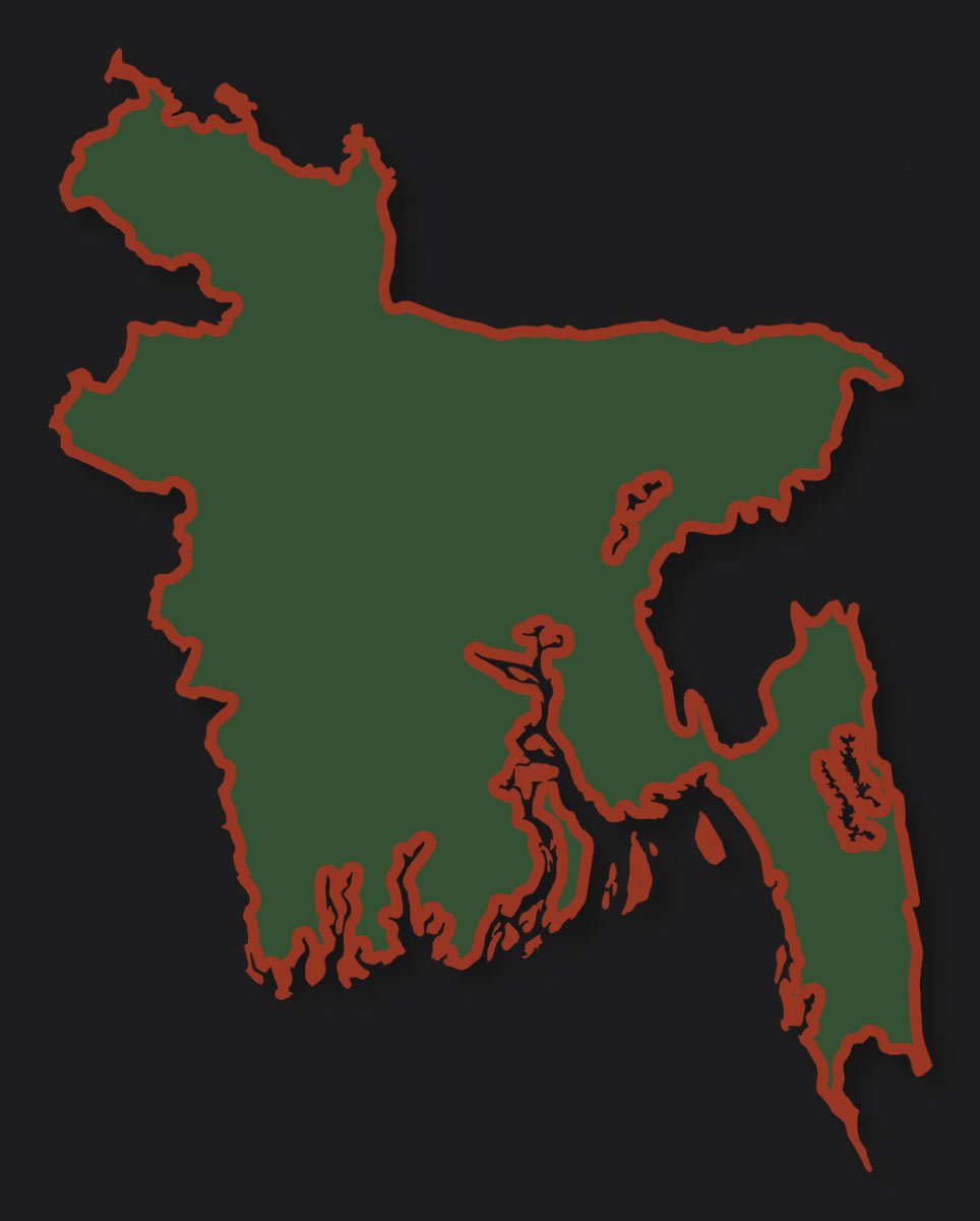 Map of Bangladesh