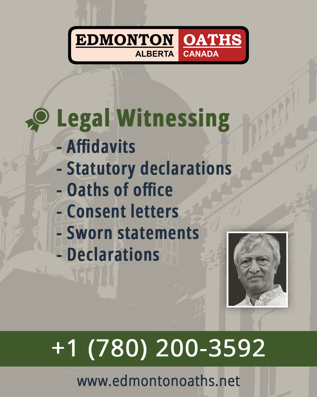 Legal Witnessing Service from EdmontonOaths Alberta Commissioner of Oaths Services